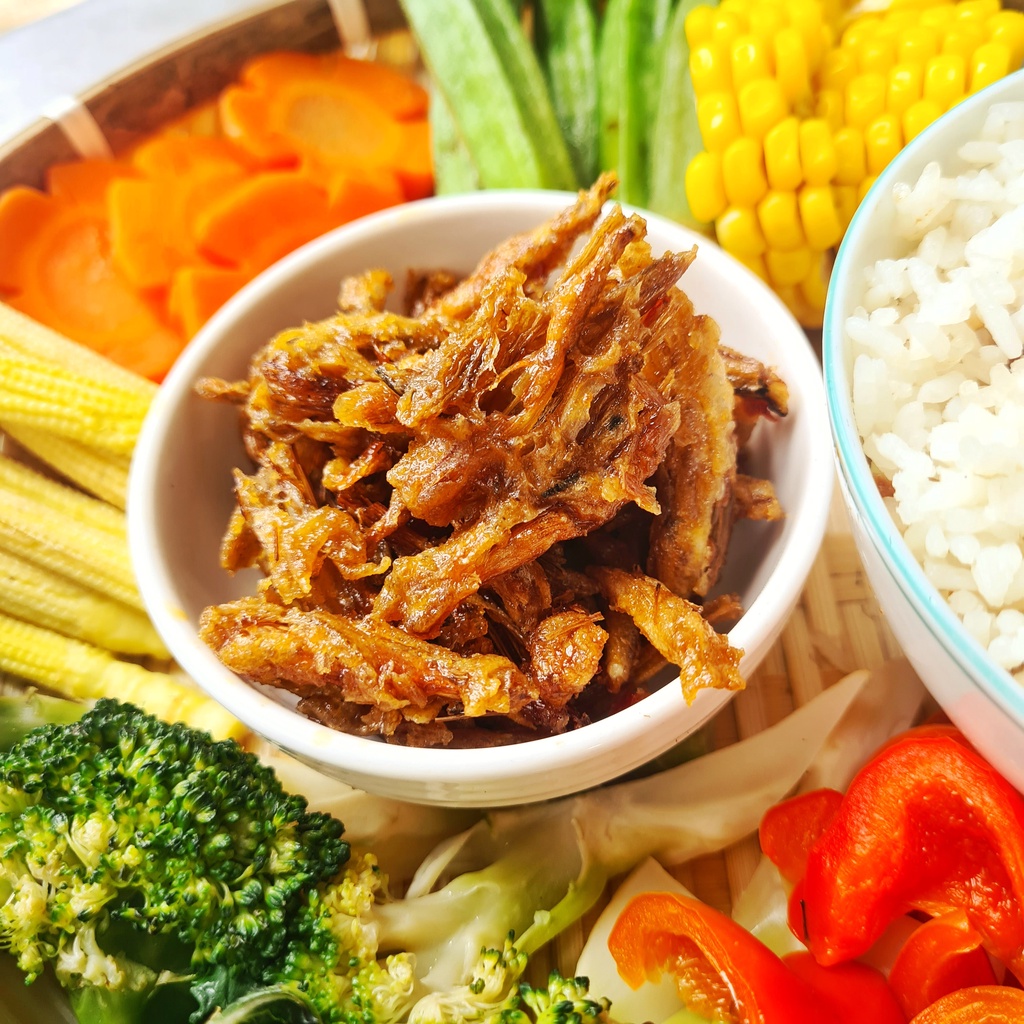 CÁ CƠM CHIÊN LẮC NƯỚC MẮM 200gr