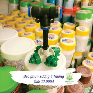 Béc phun sương 4 hướng T8