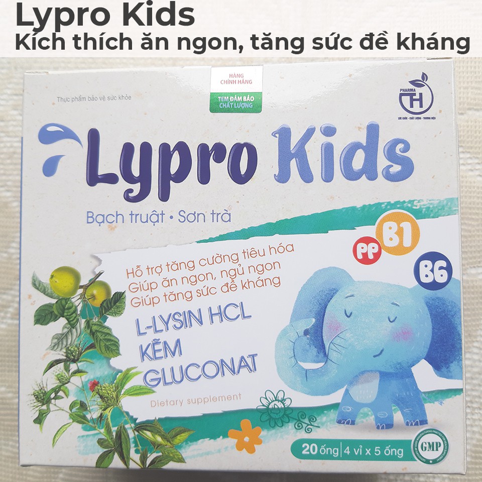 [GIÁ SỈ] LYPRO KIDS - Tăng sức đề kháng cho bé, Giúp trẻ ăn ngon, tăng hấp thu