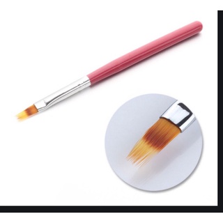 Cọ omber cán gỗ, cọ omber đầu dẹt, cọ omber gel