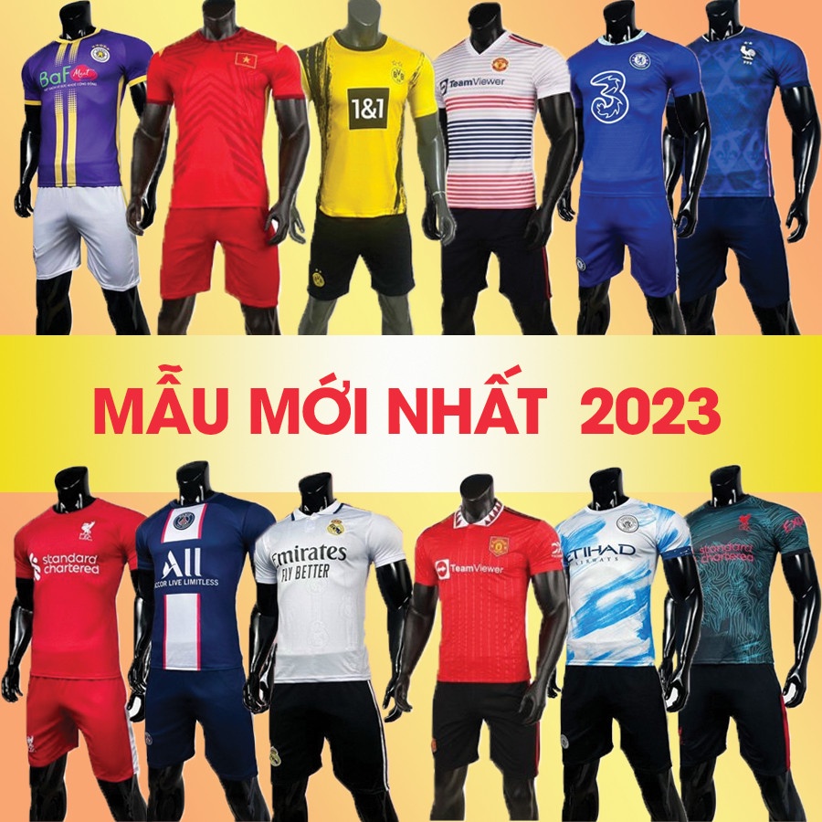 [MIỄN PHÍ SHIP] ÁO BÓNG ĐÁ HÀNG CAO CẤP MU,PSG,BARCA,REAL,JUVE,CHELSEA,ARSENAL,MAN CITY,BAYERN.
