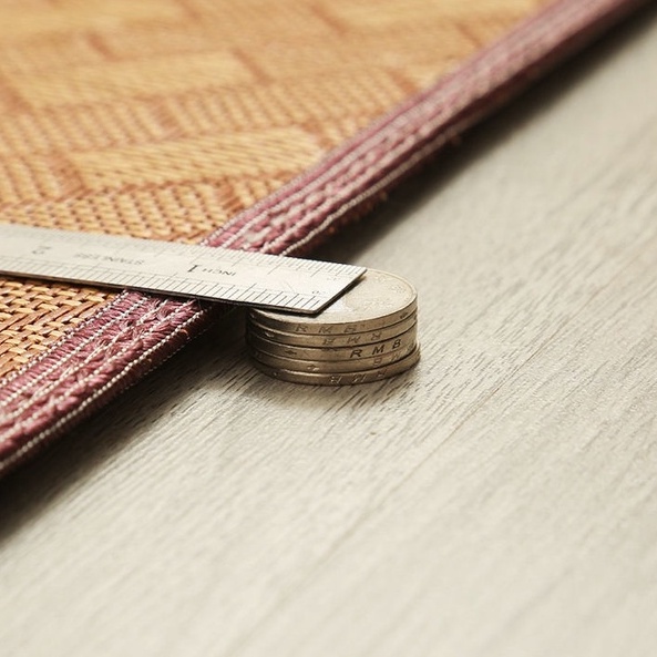 Thảm trải sàn Làm bằng tre tự nhiên thảm trải sàn phòng khách 100x180cmĐẾN180cmx200cm chiếu mây tatami mùa hè dày chống trượt thoáng mát thảm lau chân thảm trải sàn phòng ngủ