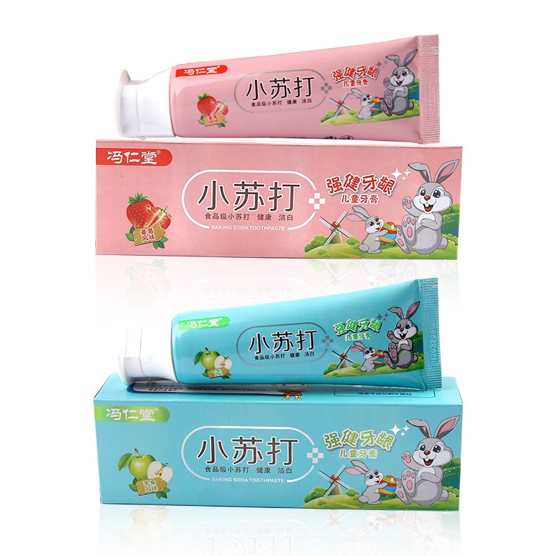 Kem Đánh Răng soda Dâu Tây Không Chứa Hương Vị Vị Dâu Cho Trẻ Em Có Thể ÉP Thụ Động