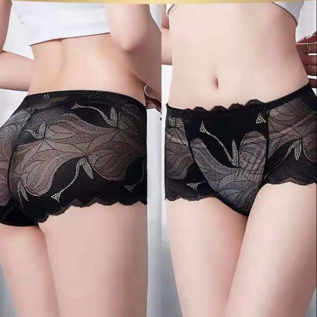 (Có form to) Quần lót ren đùi gen bụng cực mềm mịn 5533 (50-65kg)