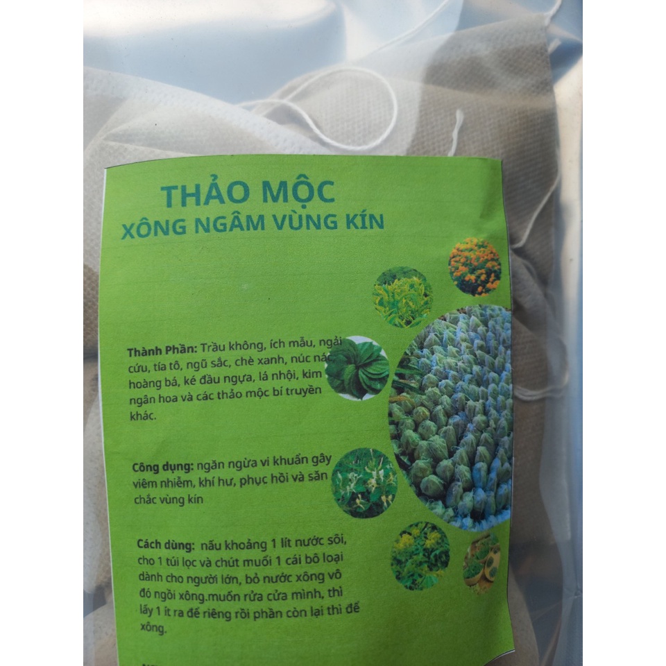 Thảo Mộc Xông Ngâm Vùng Kín