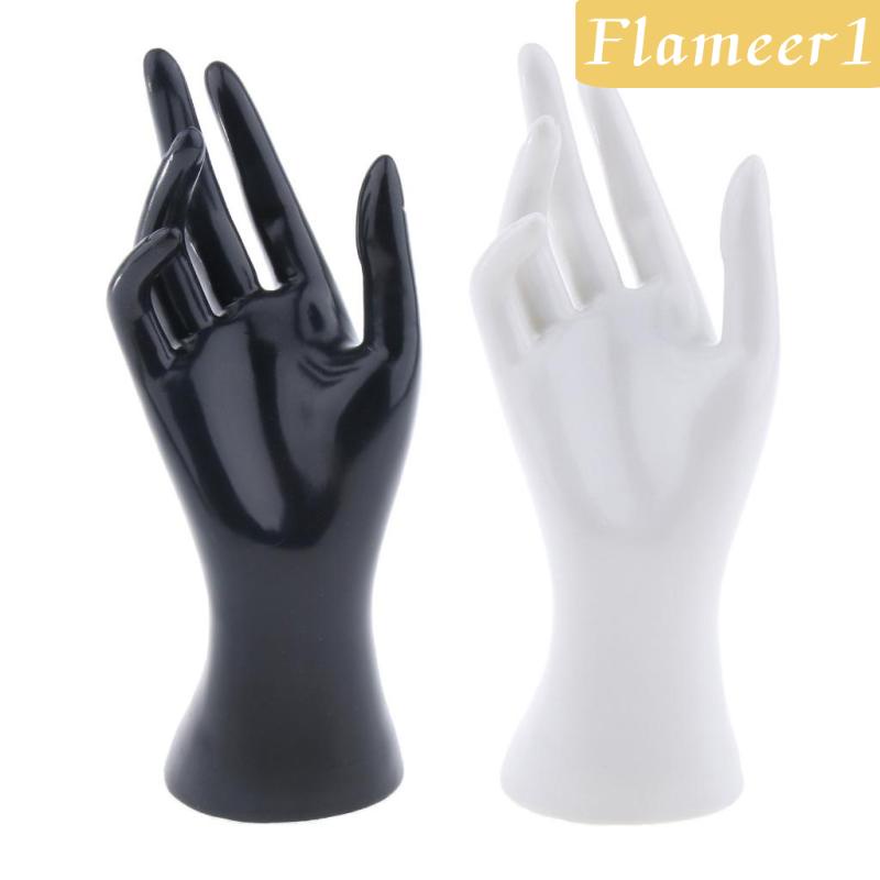 1 [Flameameer] Set 2 Người Trưng Bày Nhẫn, Đồng Hồ, Găng Tay, Găng Tay Phải