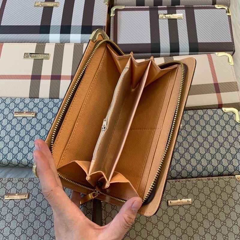 Ví 1 kéo khoá và 2 kéo khoá hiệu