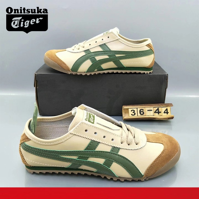 Onitsuka Tiger Giày Sneaker Da Bò Cổ Thấp Chống Thấm Nước Cột Dây Có SIZE 36-44 Dành Cho Nam Giới