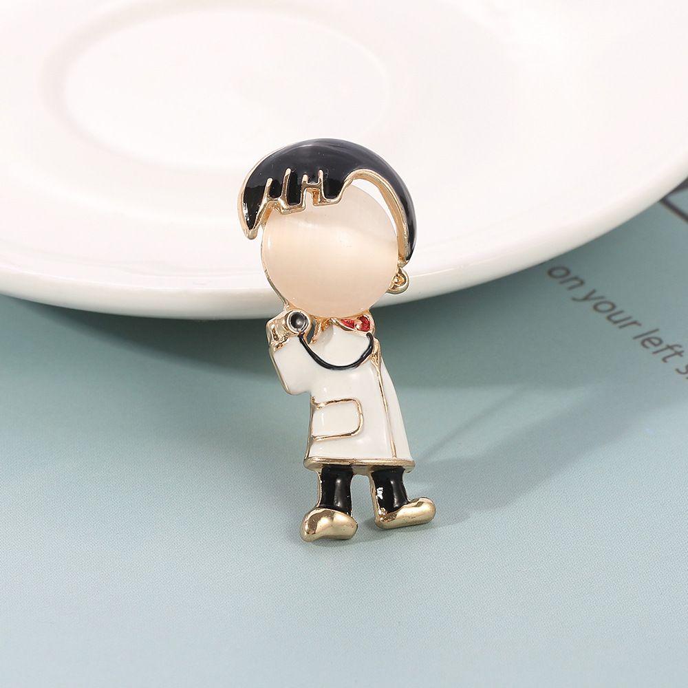 JUNE Ghim Cài Áo Hình Cô Y Tá Thời Trang