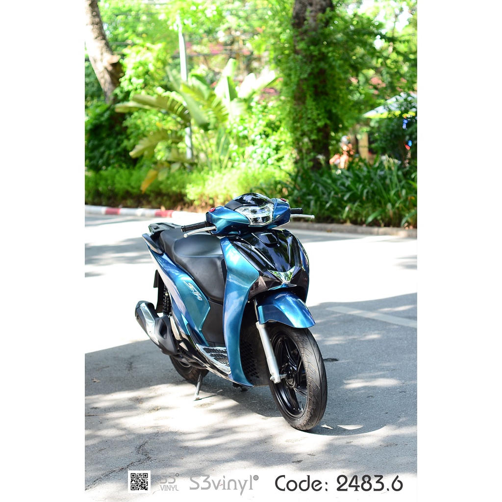 Decal-xe-máy-xanh-cổ-vịt