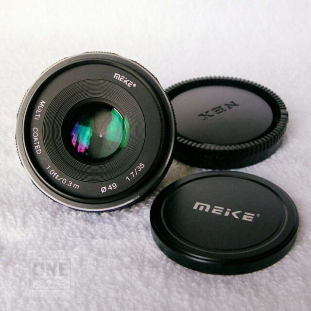 [CÓ SẴN] Ống Kính Meike 35mm F1.7 - Lens đa dụng dùng cho Sony E, Fujifilm, Canon EOS-M và Panasonic Olympus M43