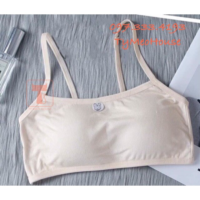 🎈Bra Cotton thun Gân học sinh 🎈