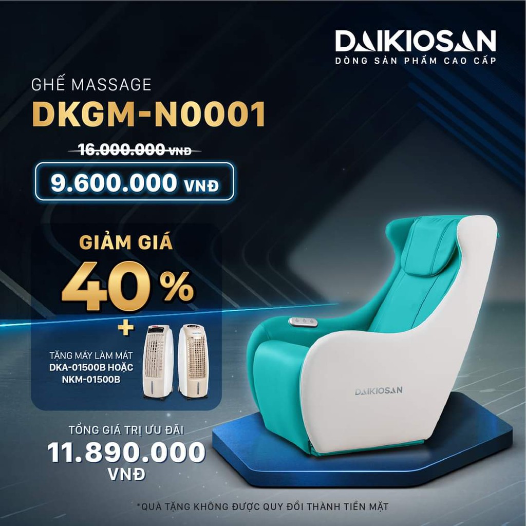 GHẾ MASSAGE DAIKIOSAN DKGM-N0001