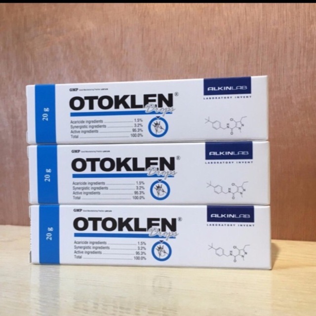 Alkin OTOKLEN 20gr - Nhỏ Tai Tri Viêm Tai,Rận Tai, Nấm Tai Ở Chó Mèo
