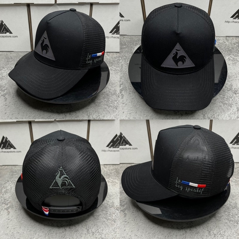 Nón Lưỡi trai gà pháp black