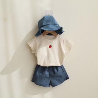 Quần Short Cotton + Linen Cho Bé