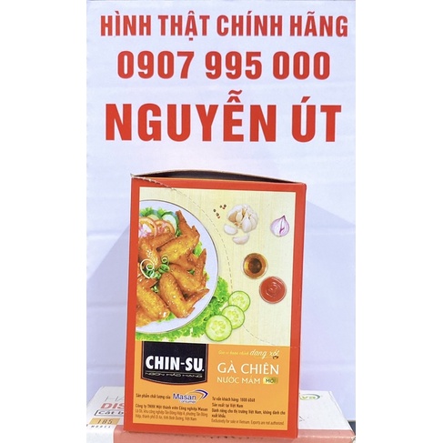 Gà chiên nước mắm chin su hộp 10 gói x 70g