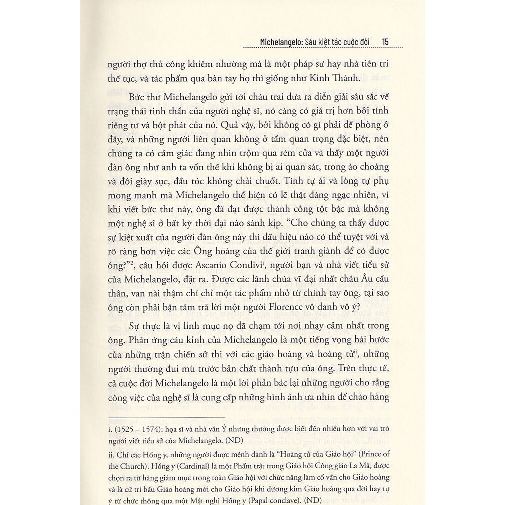 Sách - Michelangelo - Sáu Kiệt Tác Cuộc Đời