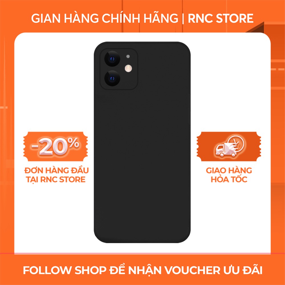 Ốp lưng Iphone 6S/7+/X/Xr/11/12 Pro/13 Pro Max/...dẻo cạnh vuông trơn bảo vệ camera