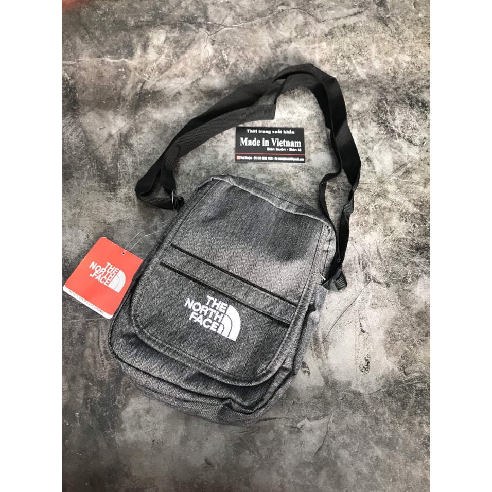 [Bảo hành 12m] Túi đeo chéo thời trang chống nước- Túi đeo chéo The North Face hàng VNXK - Phù hợp đi dạo phố đi chơi