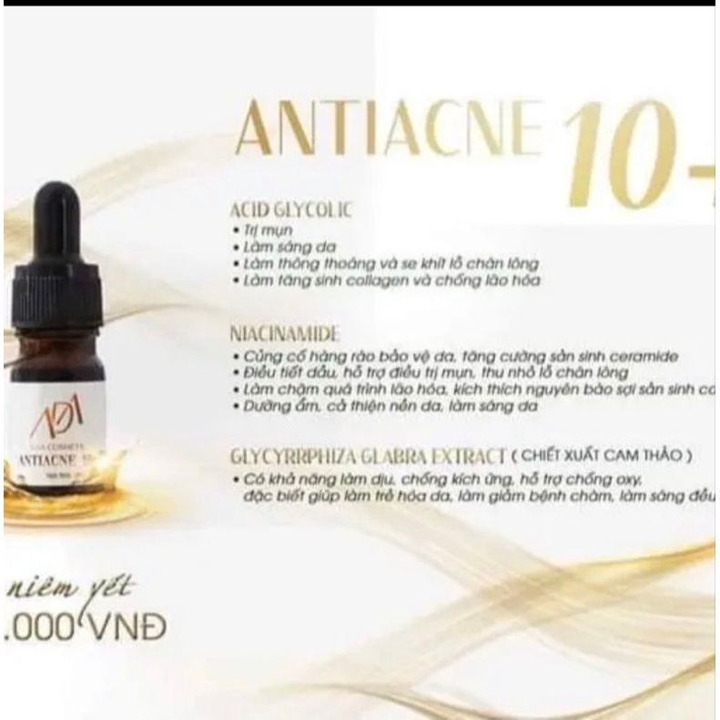Serum mụn 10+ thanh lọc da ADA group