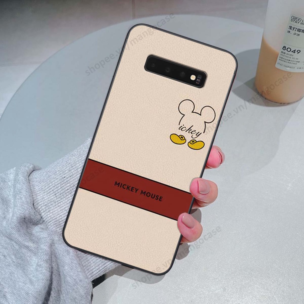 Ốp lưng Samsung S10 / S10 5G / S10 Plus / S10+ in hình happy nice, bé gấu đáng yêu