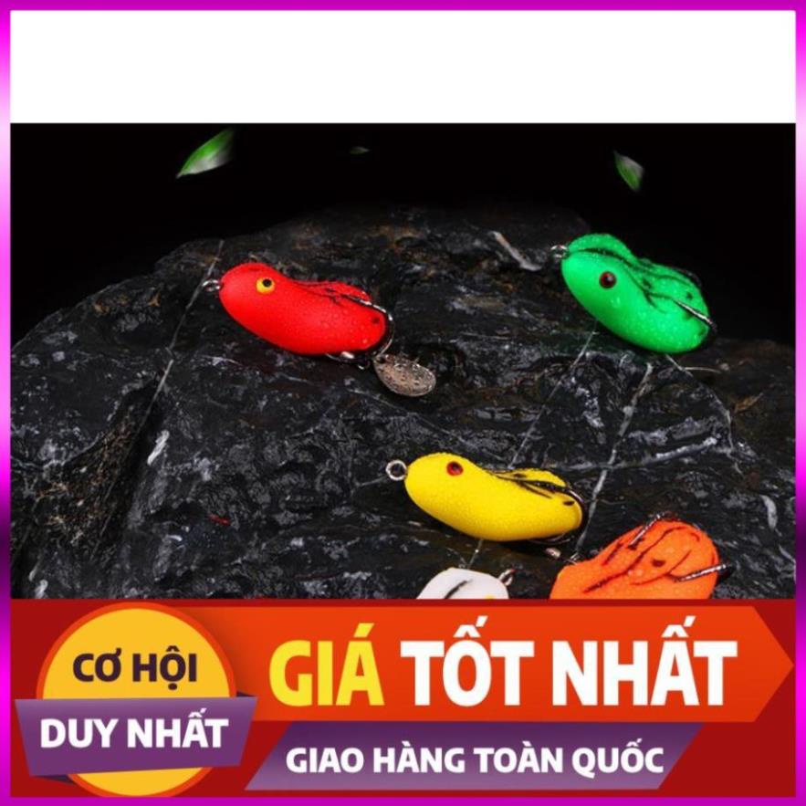 [Xả Kho 3 Ngày] Mồi nhái hơi Thái Lan câu lure, mồi nhái hơi Thái Lan có thìa super frog