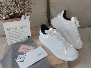 Giày thể thao cao cấp McQueen phản quang