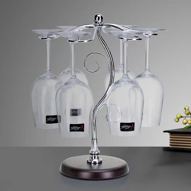 Giá Treo Ly Rượu Vang Bằng Thủy Tinh Thiết Kế Đơn Giản Hiện Đại