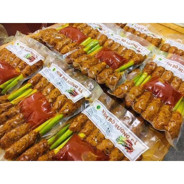 (CỰC RẺ) nem bò nướng sả 500g