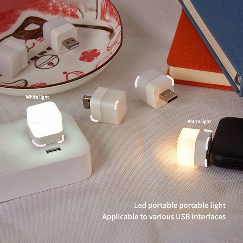 Đèn LED Đọc Sách Mini Sạc USB Tiết Kiệm Năng Lượng