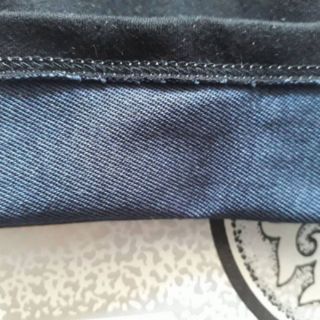 QUẦN LEGGING GIẢ JEAN MÀU ĐEN