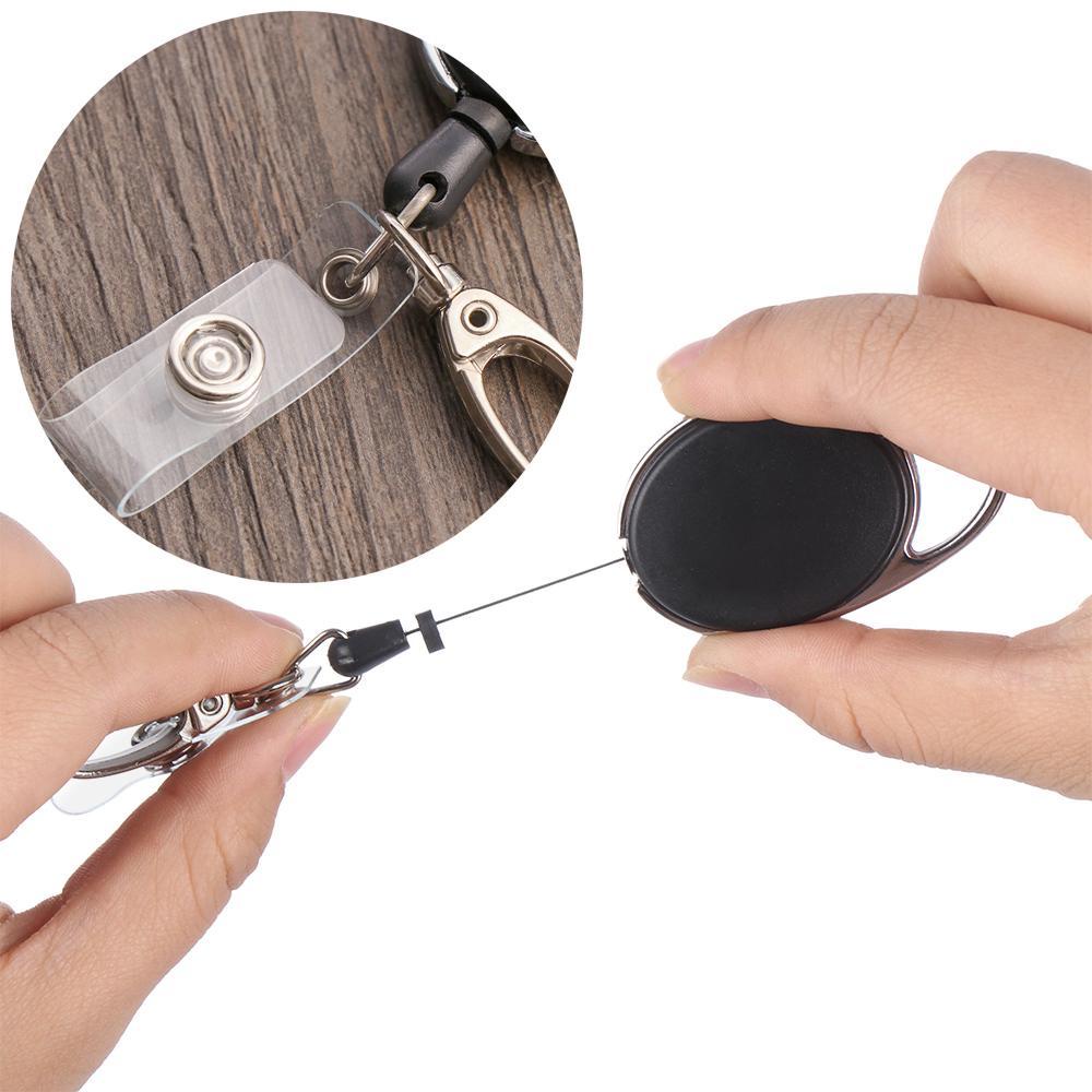 PISTA 1 Móc Khóa Kẹp Giữ Huy Hiệu Chống Thất Lạc