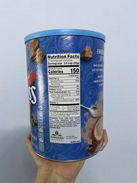 [HÀNG MỸ] Bột cacao sữa Swiss Miss 1.59kg/1.95kg