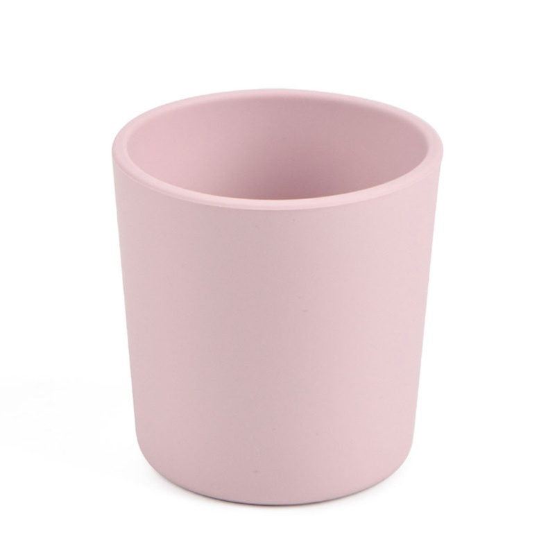 Cốc Silicone Không Chứa BPA Kháng Nhiệt Cho Bé Tập Uống Nước