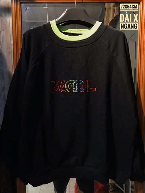 ÁO SWEATER NỈ CHUI DÀY DẶN VINTAGE