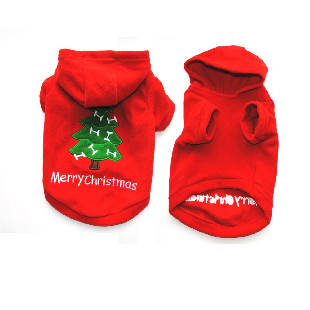 Áo Liền Quần Hóa Trang Ông Già Noel Mềm Mại Cho Thú Cưng
