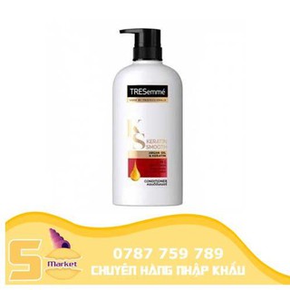 01 chai dầu xả cho tóc tresemme ks keratin smooth 5 in 1 thái lan - trắng 425ml mới
