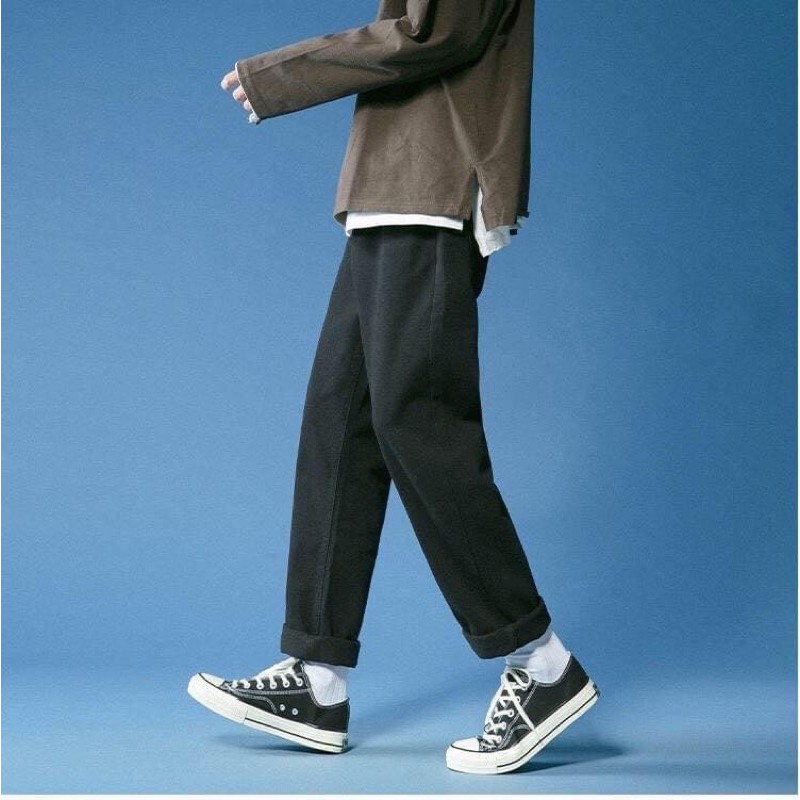 Quần jeans nam cao cấp ống rộng, dáng jean nam baggy phong cách trẻ trung, năng động