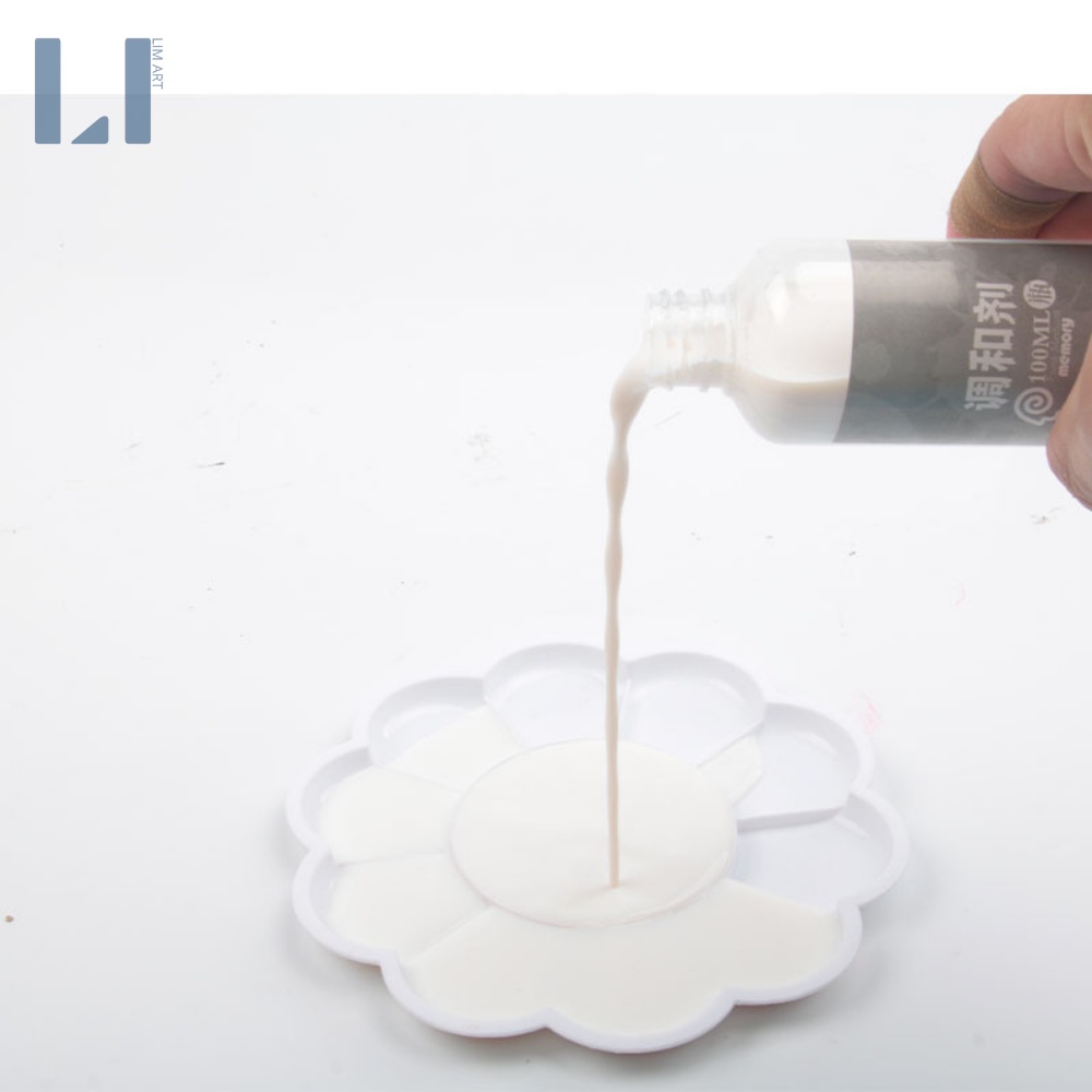 Dung dịch pha loãng màu acrylic, khắc phục màu khô 100ml. Dung môi pha màu acrylic