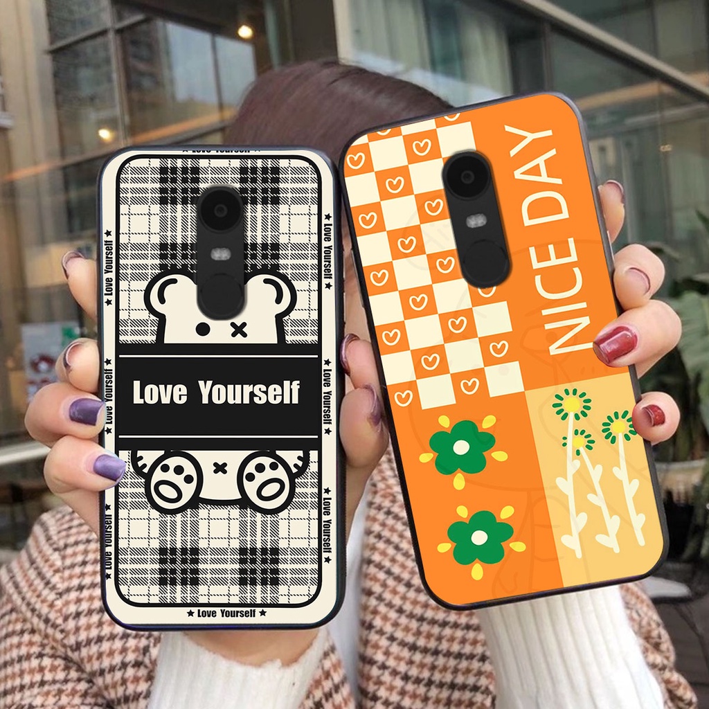 Ốp lưng Xiaomi REDMI NOTE 4 / REDMI NOTE 4X happy day, gấu bear dễ thương - BỀN - ĐẸP -BAO GIÁ TOÀN THỊ TRƯỜNG