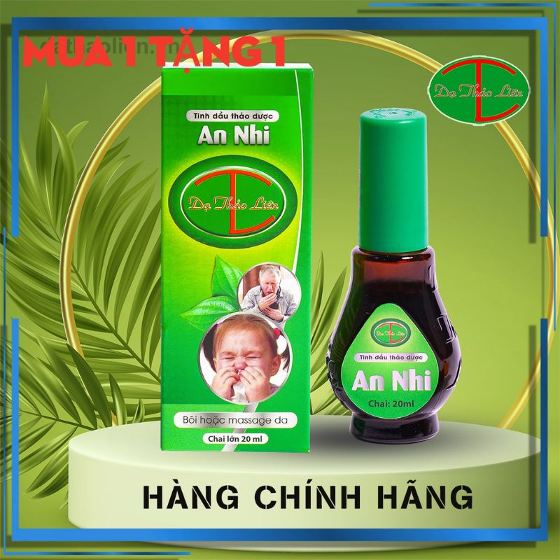 Tinh dầu thảo dược an nhi ho, hắt hơi, xổ mũi ở trẻ ,viêm xoang mũi dị ứng