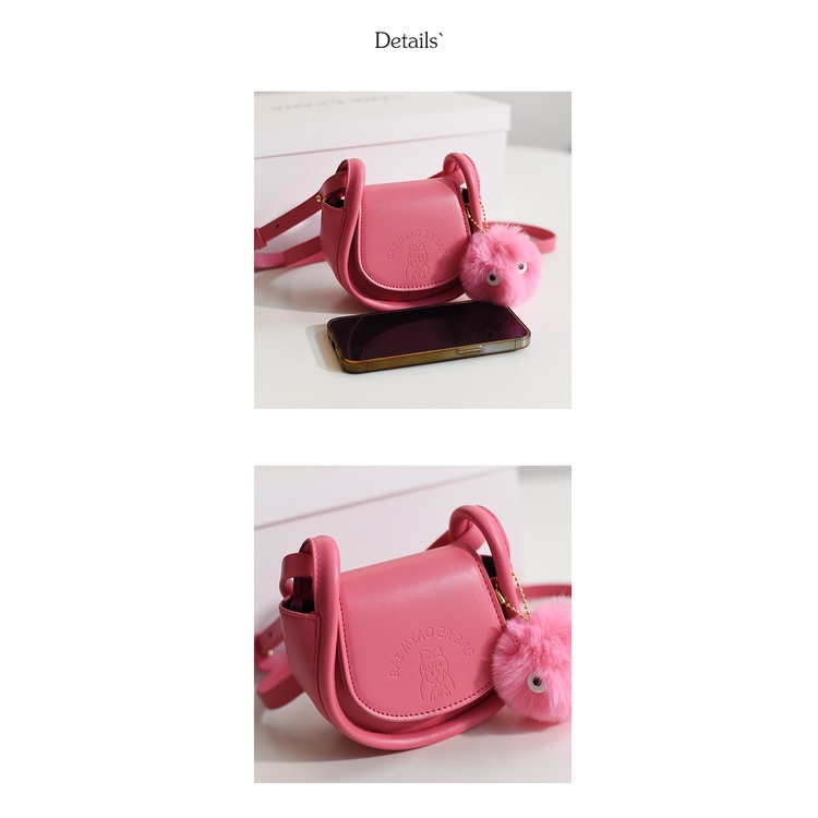 Túi đeo chéo mini AHA OFFICIAL phong cách Phương Tây thời trang cá tính cao cấp