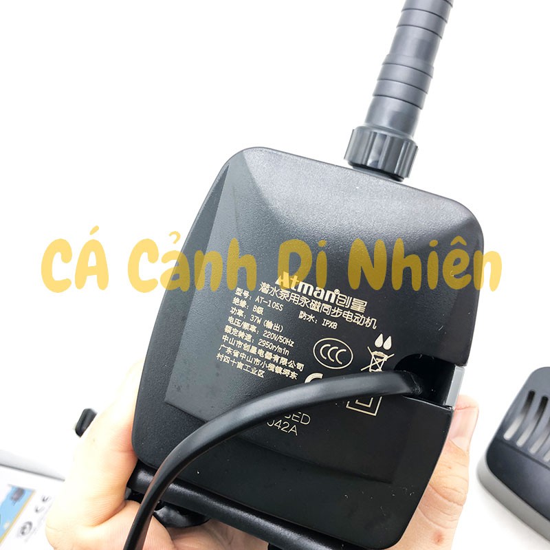 Máy bơm lọc nước ATMAN AT-105S 37W cho hồ cá cảnh