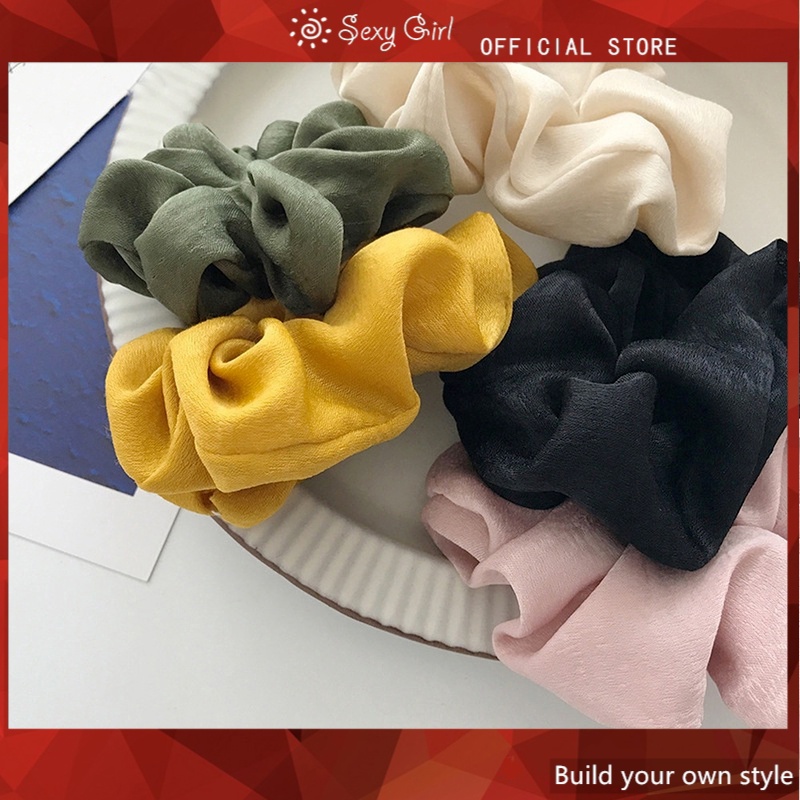 Dây Buộc Tóc Cao Su Co Giãn Thời Trang Cho Nữ