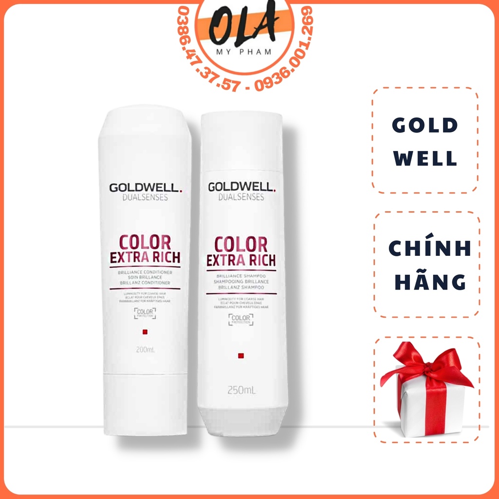 Dầu gội dưỡng màu Goldwell Color Extra Rich 250ml (ĐỨC) - mỹ phẩm ola