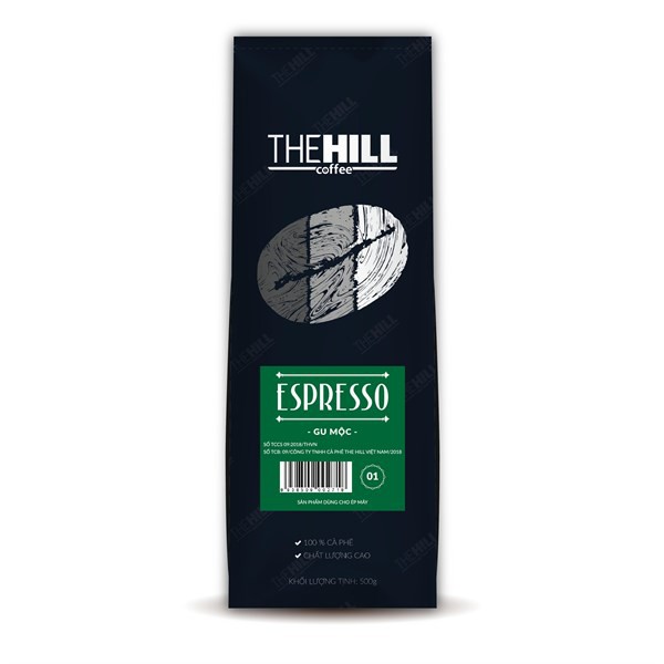 Cà Phê The Hill Espresso 1 500g (Dạng hạt)