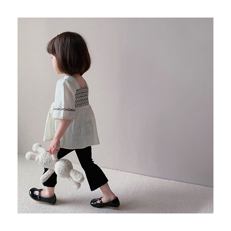 [Babycat] Hàng Có Sẵn Quần Ống Loe Mỏng Vừa Vặn Phong Cách Nhật Bản Hàn Quốc Nhật Bản / Hàn Quốc Thời Trang Mùa Hè 2022 Mới Cho Bé Gái