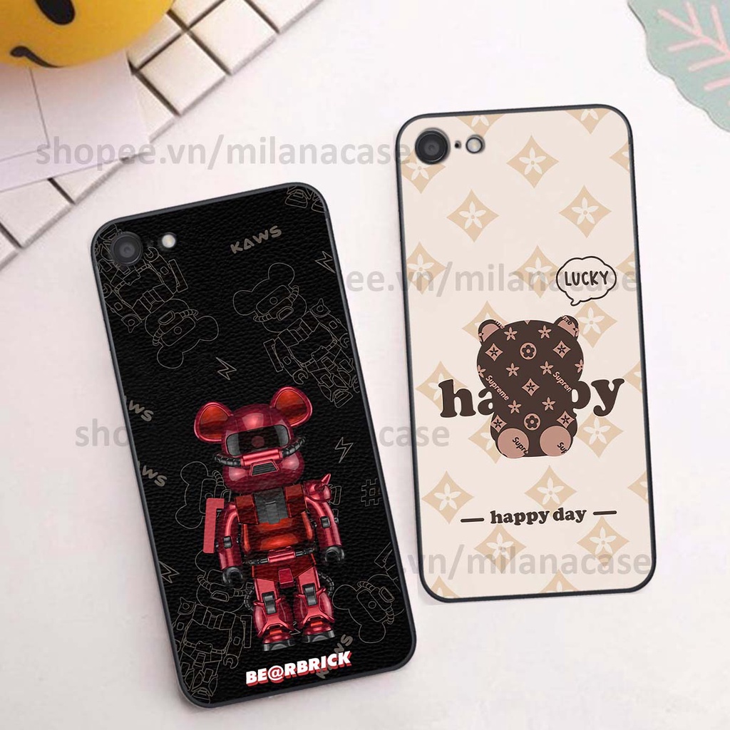 Ốp Oppo A71 / A83 gấu be@rBrick gấu Teddy Kaws siêu đẹp, phong cách, cá tính