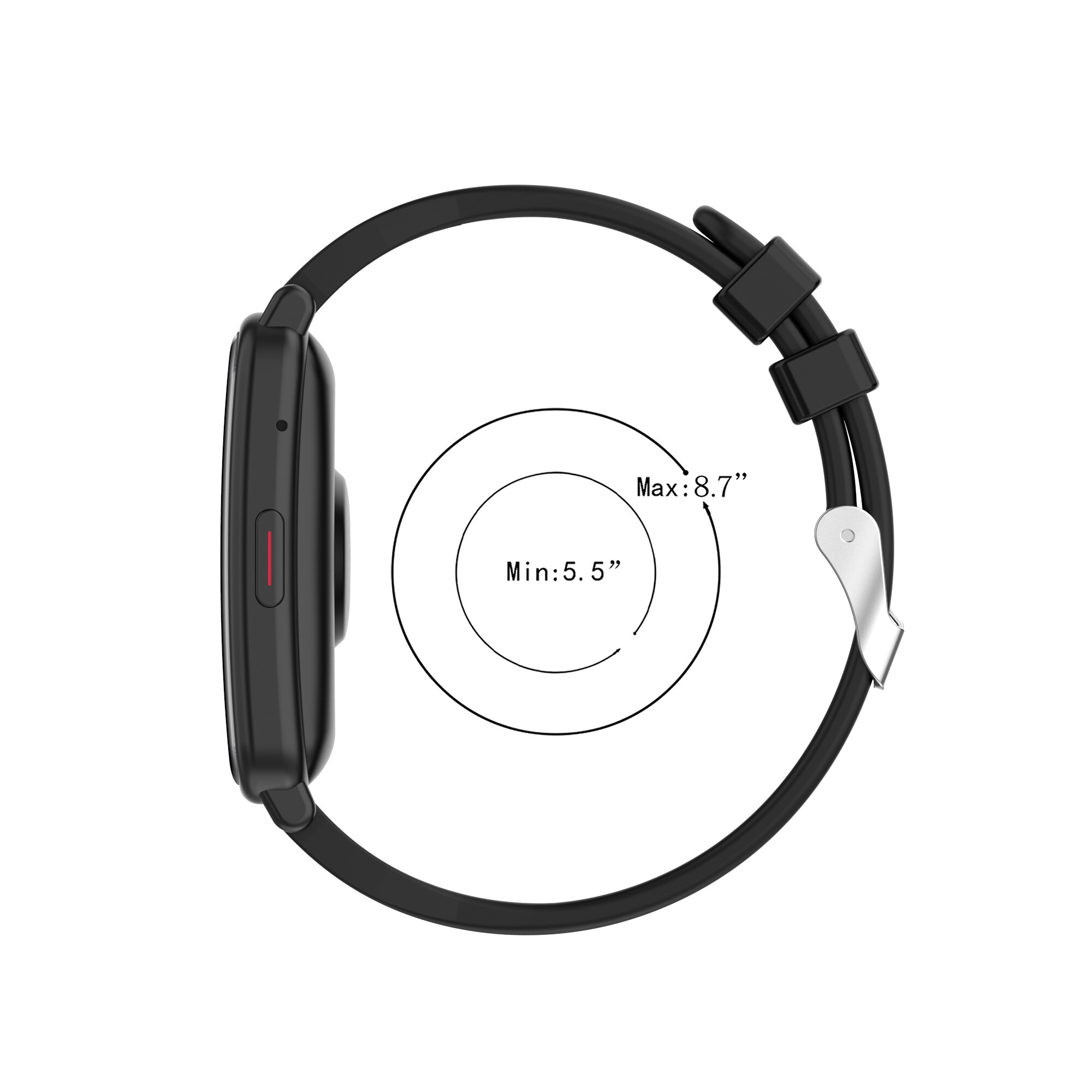 Dây Đeo Silicon 20mm Cho Đồng Hồ Colmi P8 / Huami Amazfit Bip Youth / Gts 2 / Bip U / Gtr 42mm